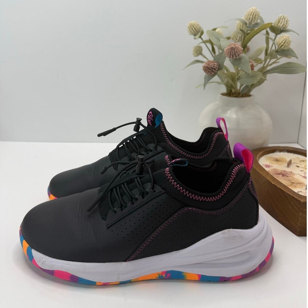 Clove Classic Nursing Sneaker Black Sunset Pop Healthcare Women 8 Light wear